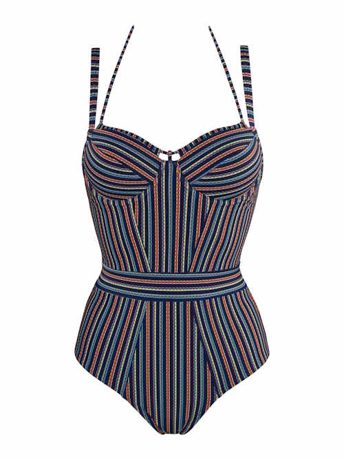 Marlies Dekkers Swimwear Holi Vintage navy/print bathingsuit Marlies Dekkers Swimwear Holi Vintage navy/print bathingsuit