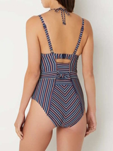 Marlies Dekkers Swimwear Holi Vintage navy/print bathingsuit