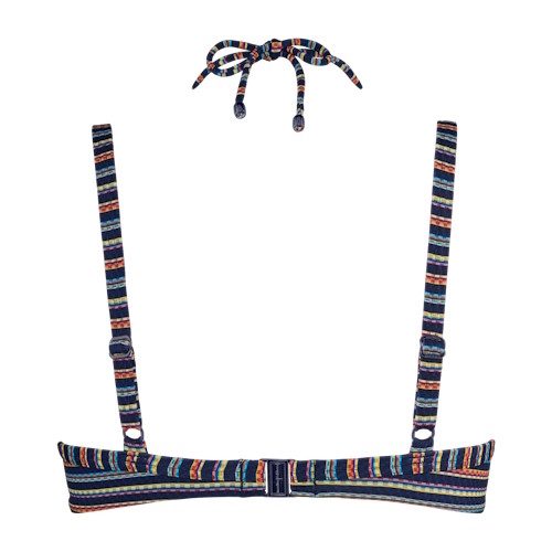 Marlies Dekkers Swimwear Holi Vintage navy/print padded bikini bra Marlies Dekkers Swimwear Holi Vintage navy/print padded bikini bra