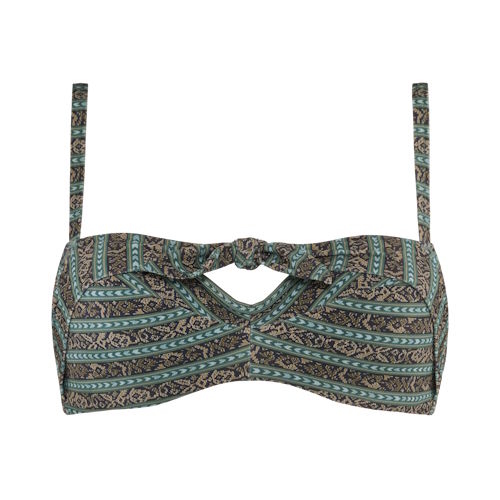 Marlies Dekkers Swimwear Bebali green/print padded bikini bra Marlies Dekkers Swimwear Bebali green/print padded bikini bra