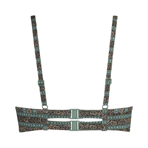 Marlies Dekkers Swimwear Bebali green/print push up bikini bra Marlies Dekkers Swimwear Bebali green/print push up bikini bra