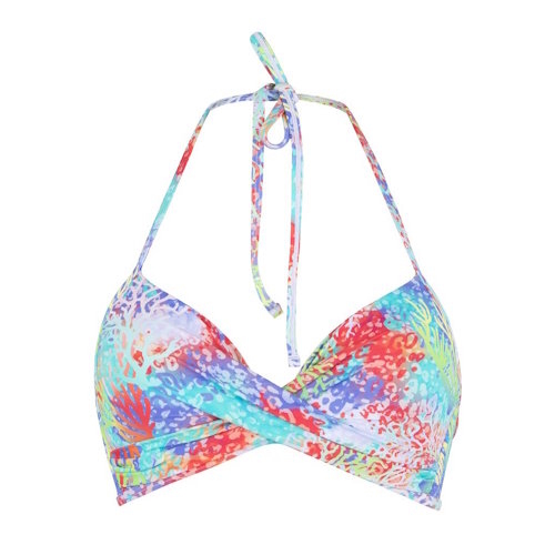 LingaDore Beach  All about colors multicolor padded bikini bra LingaDore Beach  All about colors multicolor padded bikini bra