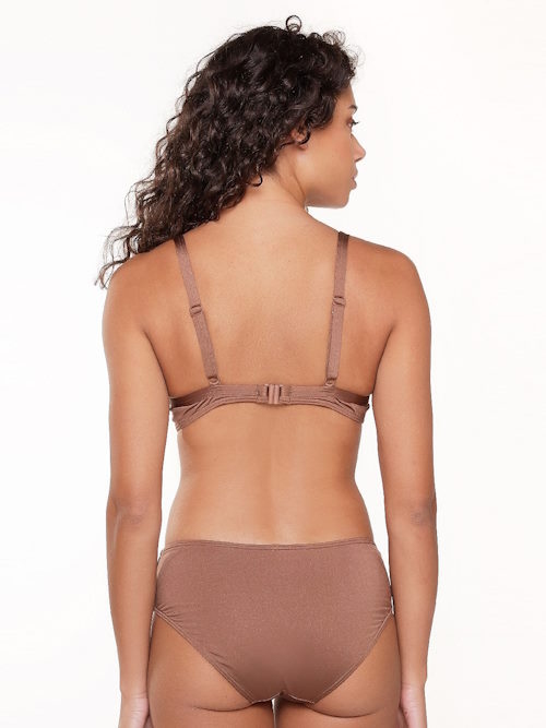 LingaDore Beach Nutshell brown bikini brief LingaDore Beach Nutshell brown bikini brief
