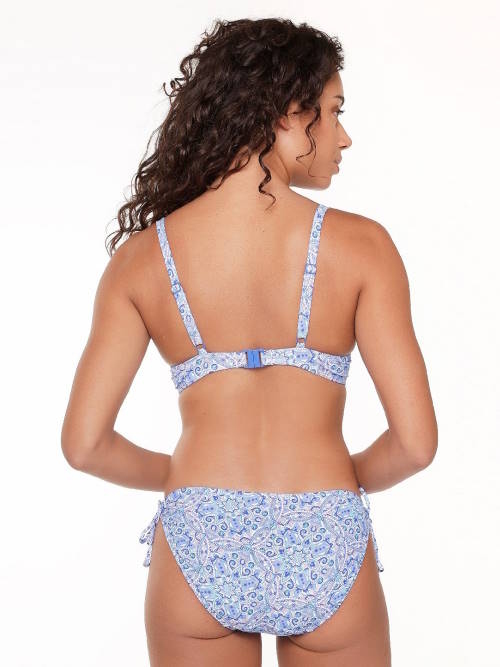 LingaDore Beach  All About The Details blue/print bikini brief LingaDore Beach  All About The Details blue/print bikini brief