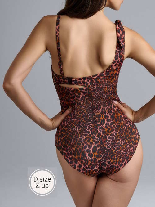 Marlies Dekkers Swimwear Jungle Diva brown/print bathingsuit Marlies Dekkers Swimwear Jungle Diva brown/print bathingsuit
