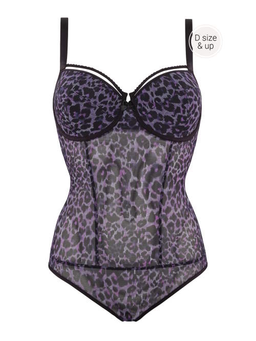 Marlies Dekkers Peekaboo purple/print body Marlies Dekkers Peekaboo purple/print body