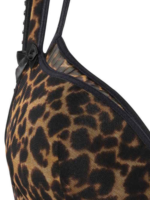 Marlies Dekkers Peekaboo brown/print push up bra Marlies Dekkers Peekaboo brown/print push up bra