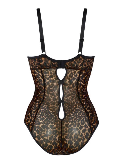 Marlies Dekkers Peekaboo brown/print body Marlies Dekkers Peekaboo brown/print body