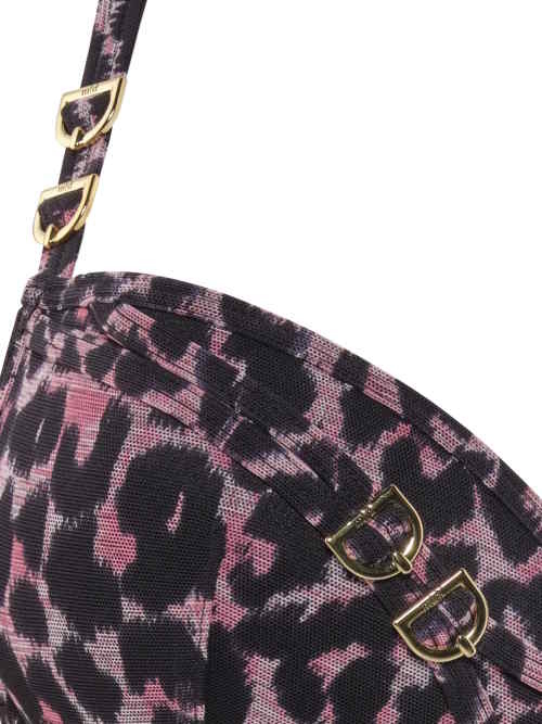 Marlies Dekkers Night Fever pink/print push up bra Marlies Dekkers Night Fever pink/print push up bra