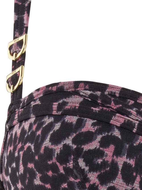 Marlies Dekkers Night Fever pink/print padded bra Marlies Dekkers Night Fever pink/print padded bra