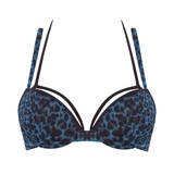 Marlies Dekkers Art Of Love blue/black push up bra