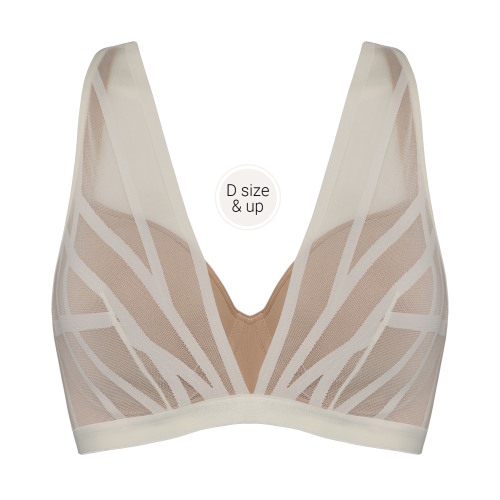 Marlies Dekkers Illusionist powder/white padded bra Marlies Dekkers Illusionist powder/white padded bra