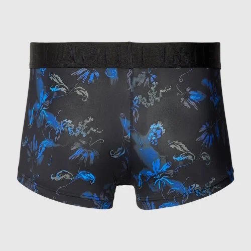 HOM Grant black/print sport trunk HOM Grant black/print sport trunk