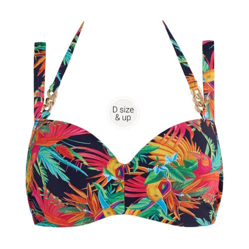 Marlies Dekkers Swimwear Hula Haka multicolor padded bikini bra Marlies Dekkers Swimwear Hula Haka multicolor padded bikini bra