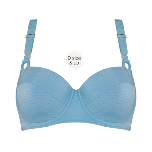 Marlies Dekkers Gloria blue/print padded bra Marlies Dekkers Gloria blue/print padded bra