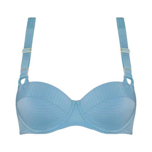Marlies Dekkers Gloria blue/print padded bra Marlies Dekkers Gloria blue/print padded bra
