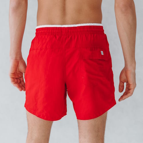 Bomain Basic red swimshort Bomain Basic red swimshort