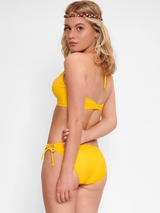 LingaDore Beach Yellow Fleur yellow padded bikini bra