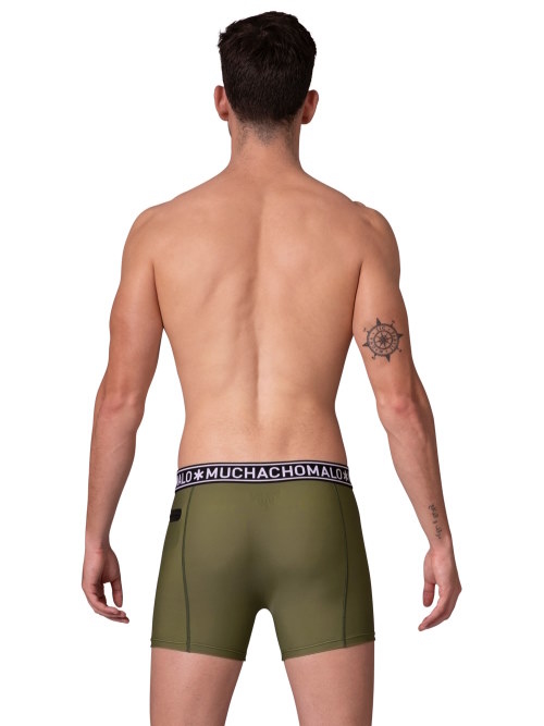 Muchachomalo Tight khaki swim boxer Muchachomalo Tight khaki swim boxer