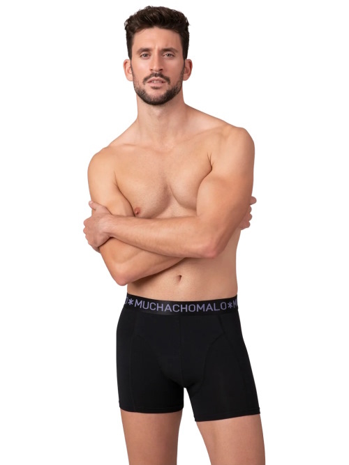 Muchachomalo JustFlowers black/print modal boxershort Muchachomalo JustFlowers black/print modal boxershort