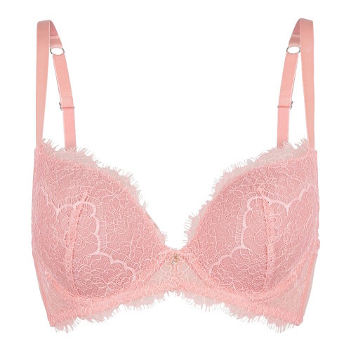 LingaDore Coral Tones coral push up bra LingaDore Coral Tones coral push up bra