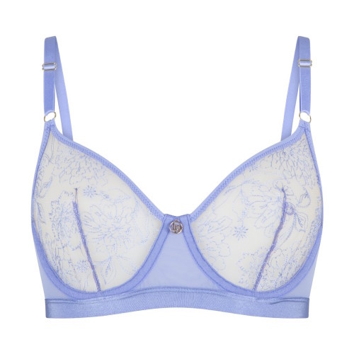 LingaDore Misty Blue blue non-padded bra LingaDore Misty Blue blue non-padded bra