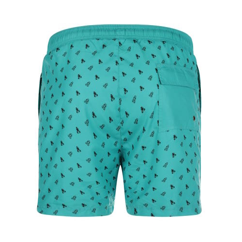 DJ DutchJeans Lobster green/print swimshort  DJ DutchJeans Lobster green/print swimshort