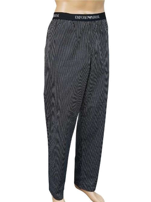Armani Men's Logo black/white pyjama pant Armani Men's Logo black/white pyjama pant