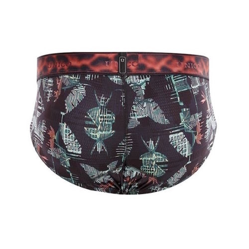 Mundo Unico Debacle black/print sport brief Mundo Unico Debacle black/print sport brief
