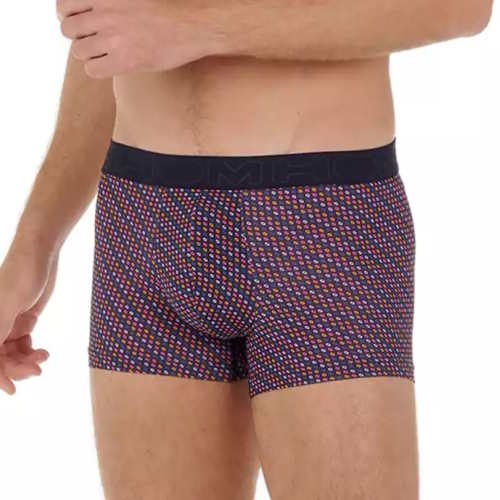 HOM Hal navy/print sport trunk HOM Hal navy/print sport trunk