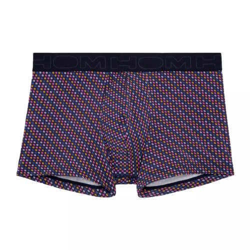 HOM Hal navy/print sport trunk HOM Hal navy/print sport trunk