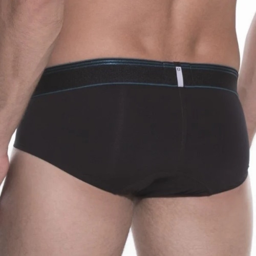 Mundo Unico Week  black/aqua men brief Mundo Unico Week  black/aqua men brief