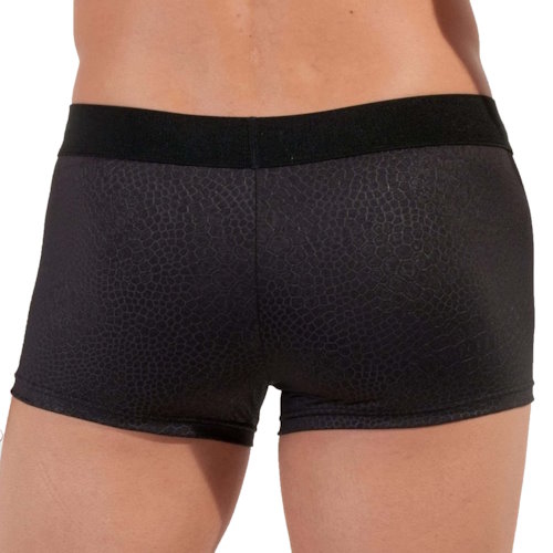 HOM Florida black/print sport trunk HOM Florida black/print sport trunk