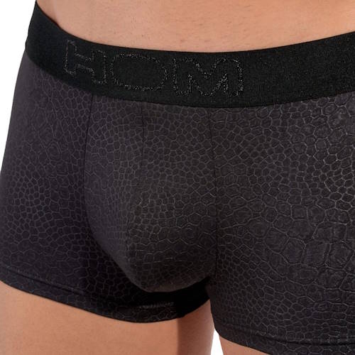 HOM Florida black/print sport trunk HOM Florida black/print sport trunk