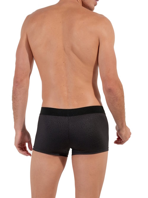 HOM Florida black/print sport trunk HOM Florida black/print sport trunk