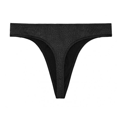 HOM Florida black/print men thong HOM Florida black/print men thong