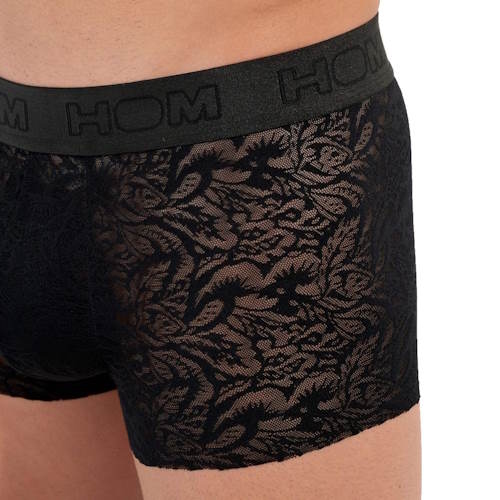 HOM Free Cut Lace  black sport trunk HOM Free Cut Lace  black sport trunk