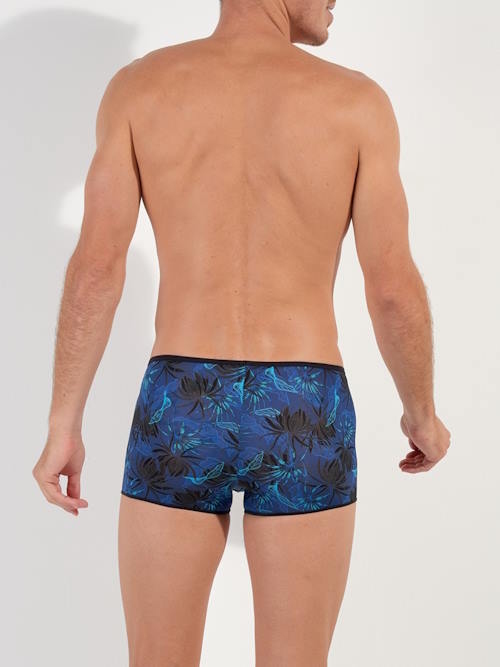 HOM Palay blue/print sport trunk HOM Palay blue/print sport trunk