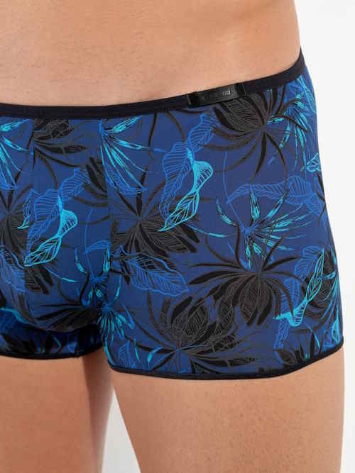 HOM Palay blue/print sport trunk HOM Palay blue/print sport trunk