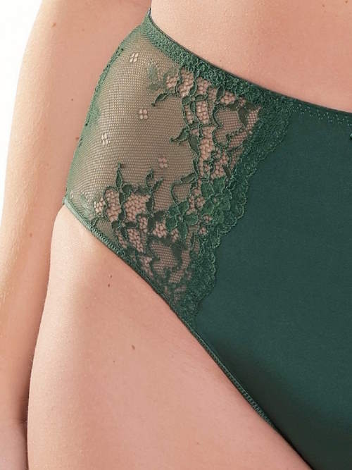 LingaDore Daily Maxi Slip green high waist brief LingaDore Daily Maxi Slip green high waist brief