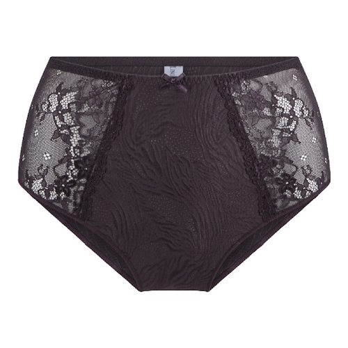 LingaDore Daily Maxi Slip brown/print high waist brief LingaDore Daily Maxi Slip brown/print high waist brief