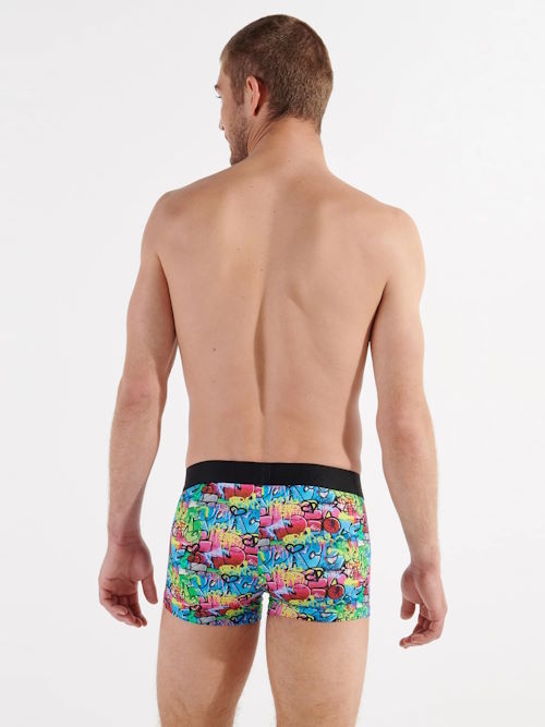 HOM Graffiti Wall multicolor sport trunk HOM Graffiti Wall multicolor sport trunk