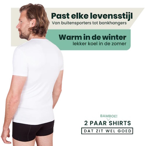 Bamboosa Austin white shirt Bamboosa Austin white shirt