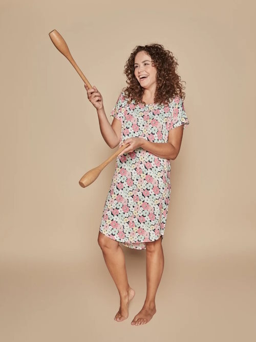 Charlie Choe Bright Days pastel/print nightdress Charlie Choe Bright Days pastel/print nightdress