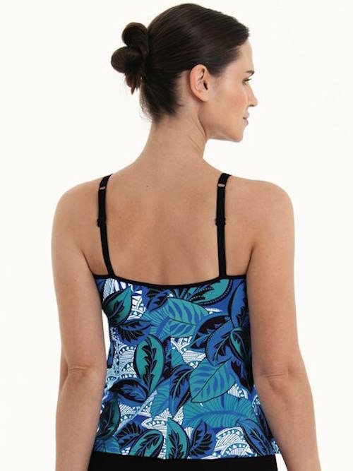 Anita Care Rimini blue/print prosthetic tankini Anita Care Rimini blue/print prosthetic tankini