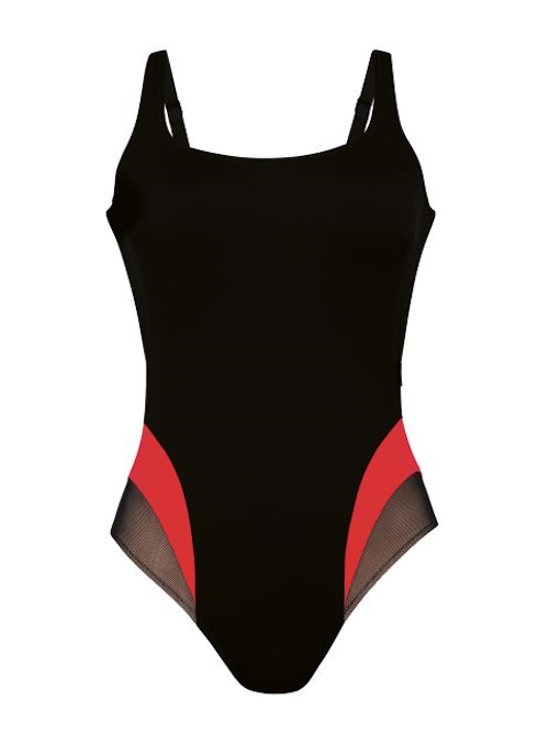 Rosa Faia Swimwear Elina black/red bathingsuit Rosa Faia Swimwear Elina black/red bathingsuit