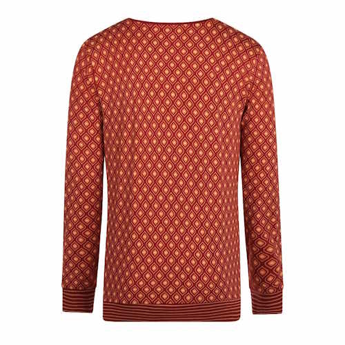 Charlie Choe Flower Power red/print sleep shirt Charlie Choe Flower Power red/print sleep shirt