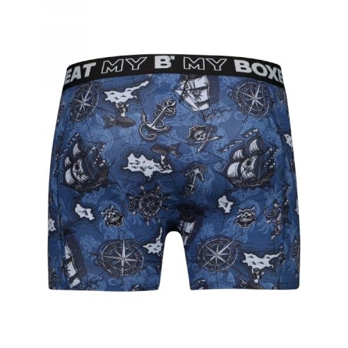 Beat My Boxer Pirates blue/print boxer short Beat My Boxer Pirates blue/print boxer short