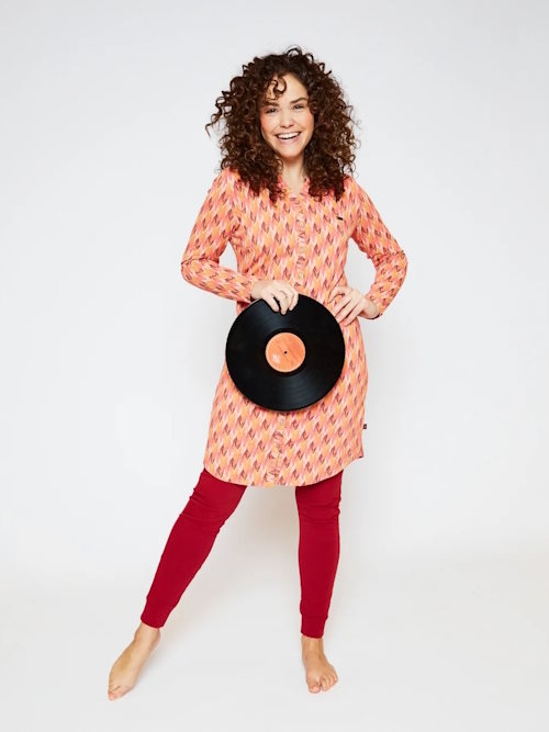 Charlie Choe Flower Power pink/print nightdress Charlie Choe Flower Power pink/print nightdress