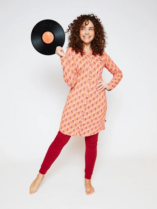 Charlie Choe Flower Power pink/print nightdress Charlie Choe Flower Power pink/print nightdress